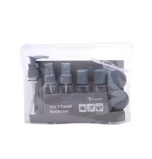 Дорожная бутылка-распылитель с крышками 9 в 1 Travel Bottle Set (144)